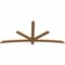 Ekena Millwork Alberta Smooth Timber Gable Bracket, Western Red Cedar, 84"W x 38"H x 1 1/2"D x 3 1/2"F, 11/12 Pitch GBW084X38X0204ALB00SWR - alternate 2